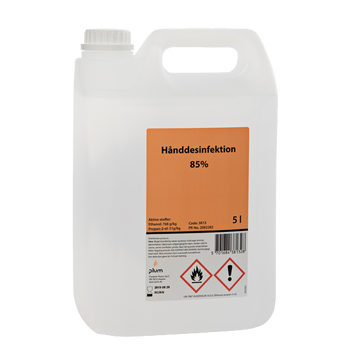 Plum flydende hånddesinfektion 5L 85%