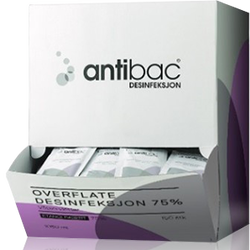 Antibac overfladedesinfektionsservietter 150stk