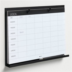 NAGA planlægningstavle A4 sort