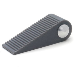 Kiledørstopper gummi 7x2cm grå
