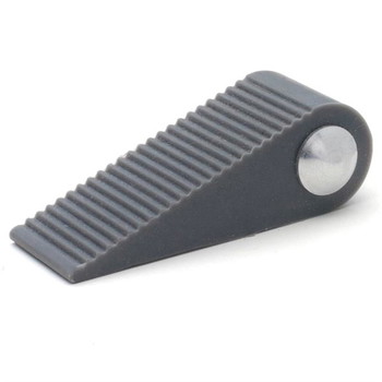 Kiledørstopper gummi 7x2cm grå
