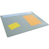 Durable skriveunderlag m/dækplade 50x65 cm grå