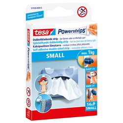 Tesa Powerstrips klæbepude hvid 14stk