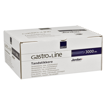 Abena Gastro-Line tandstikker 65mm træ 3000 stk