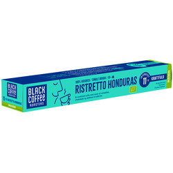 Black Coffee Ristretto Honduras kaffe 10 kapsler