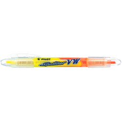 Pilot Spotliter VW 2-i-1 tekstmarker gul/orange