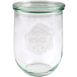 Weck patentglas u/låg 1062 ml Ø10,8 cm H14,7 cm
