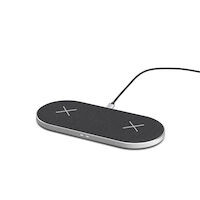 Sackit CHARGEit Dual Dock Care trådløs oplader sort