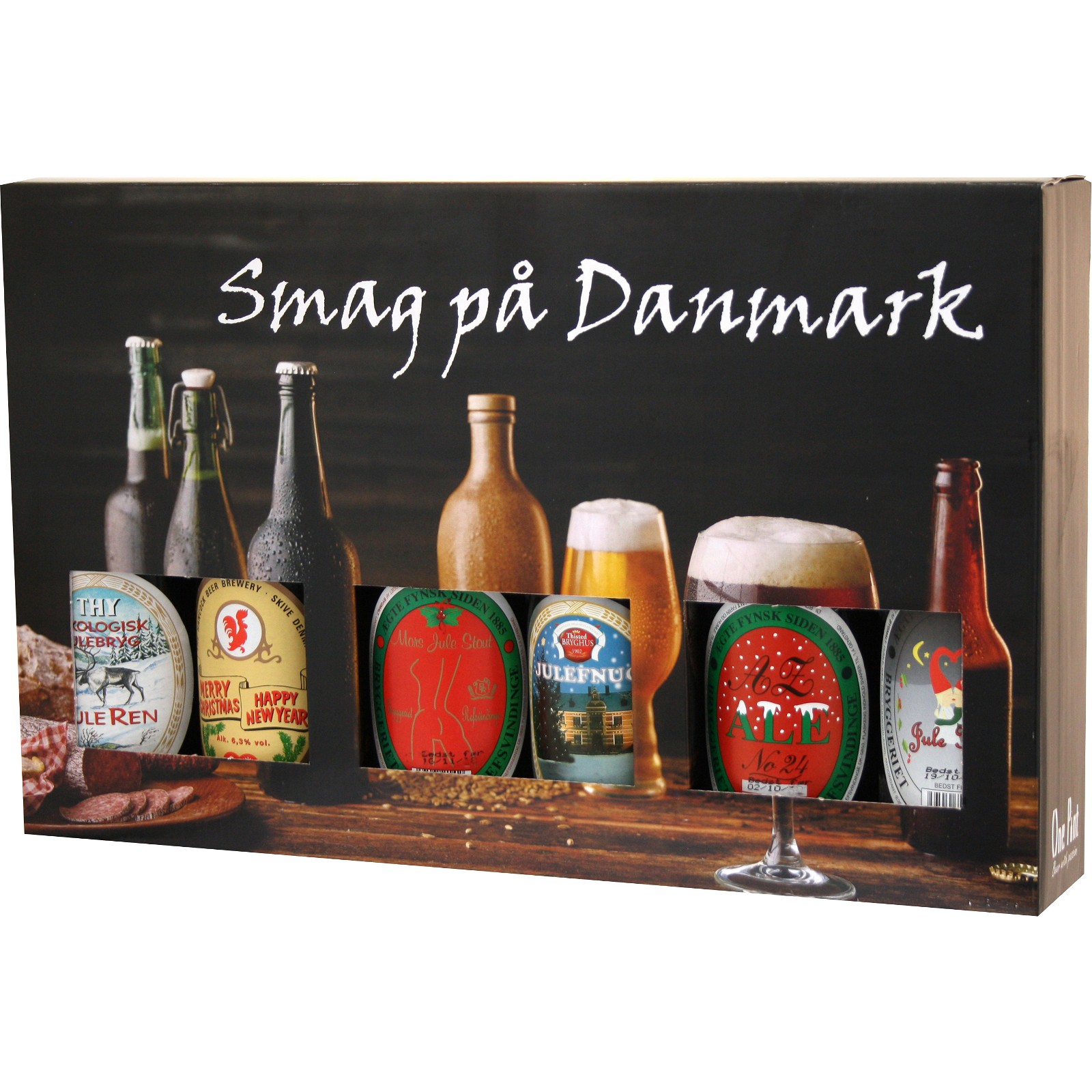 'Smag på Danmark' 6 x 33 cl juleøl