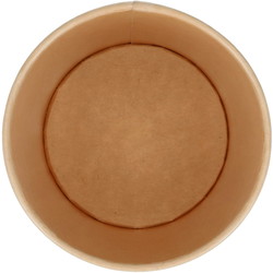 Verive papbæger 450 ml brun 50 stk