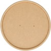 Verive låg t/papbæger Ø116mm brun 25 stk