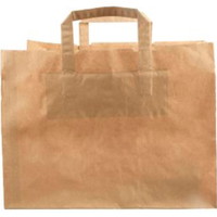 Verive bærepose papir 18L 70g brun 250stk