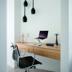 Durable Rise laptopstander 10"-17" sølv