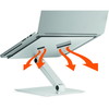 Durable Rise laptopstander 10"-17" sølv