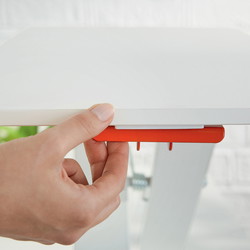 Leitz Ergo Cosy sid-stå bordkonverter 700x350x44mm grå