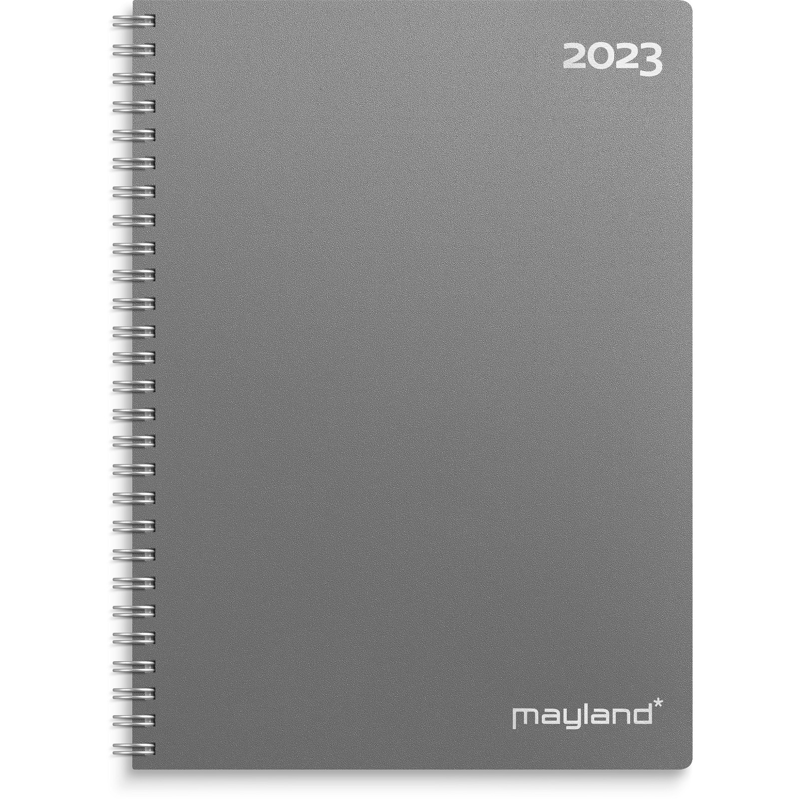 Mayland 2023 23200000 A5 ugekalender 22x16x1,3cm grå