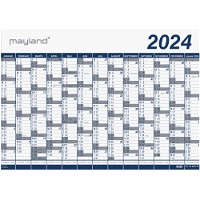Mayland 2024 24065000 vægkalender 70x100cm