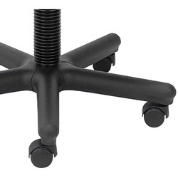 Hjulsæt t/industristol sort 5 stk