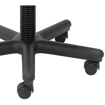 Hjulsæt t/industristol sort 5 stk