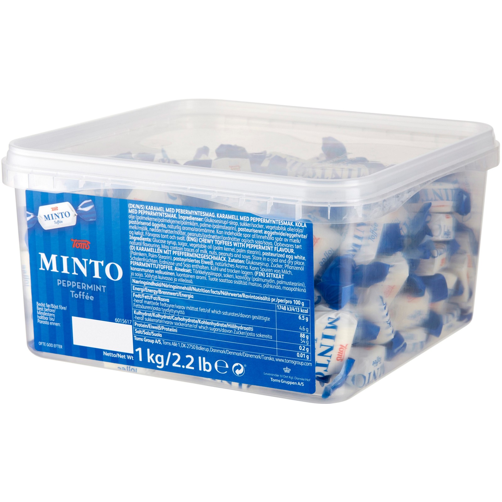 Toms Minto Peppermint Toffee 1000 g
