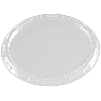 Plastlåg t/dressingbæger Ø72mm klar 1000stk