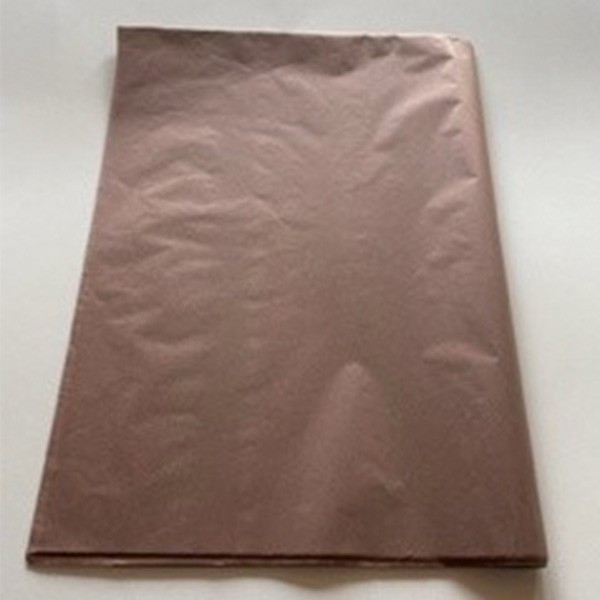 Silkepapir falset 50x75 cm 17g chocolate brown