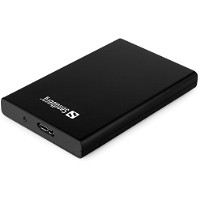 Sandberg USB 3.0 til SATA Box 2,5" USB hub sort