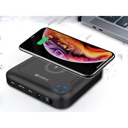 Sandberg laptop powerbank 24000mAh sort