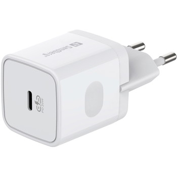 Sandberg USB-C adapter hvid