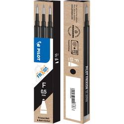 Pilot FriXion Clicker refill 0,5mm sort
