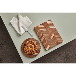 Aida skærebræt 38x28cm akacietræ