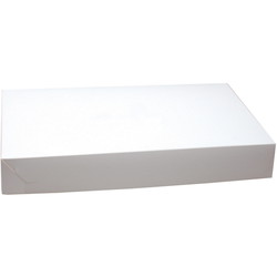 Kageæsker nr. 5 230x380x50mm hvid