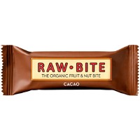 Rawbite Cacao økologisk snackbar 50 g