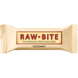 Rawbite Coconut økologisk snackbar 50g