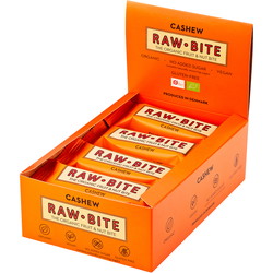 Rawbite Cashew økologisk snackbar 50g