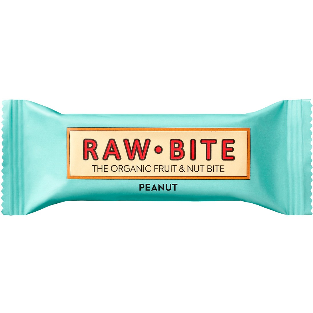 Rawbite Peanut økologisk snackbar 50 g
