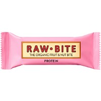 Rawbite Protein økologisk snackbar 50 g