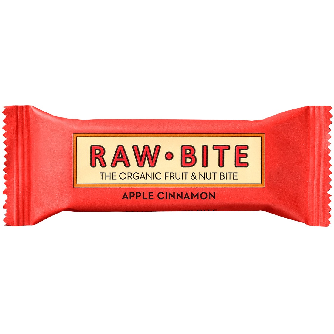 Rawbite Apple/Cinnamon økologisk snackbar 50 g