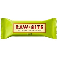 Rawbite Lime økologisk snackbar 50 g