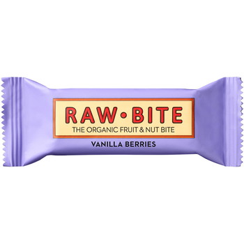 Rawbite Vanilla Berry økologisk snackbar 50g