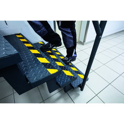 Durable Duraline Grip+ skridsikker tape 50mm gul/sort