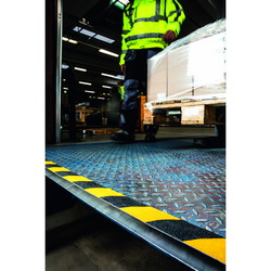 Durable Duraline Grip+ skridsikker tape 50mm gul/sort