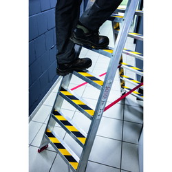 Durable Duraline Grip+ skridsikker tape 50mm gul/sort