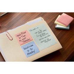 Post-It 655-1RPT notes 76x127mm flerfarvet