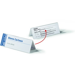 Durable bordskilteholder 10,5x29,7cm 10stk