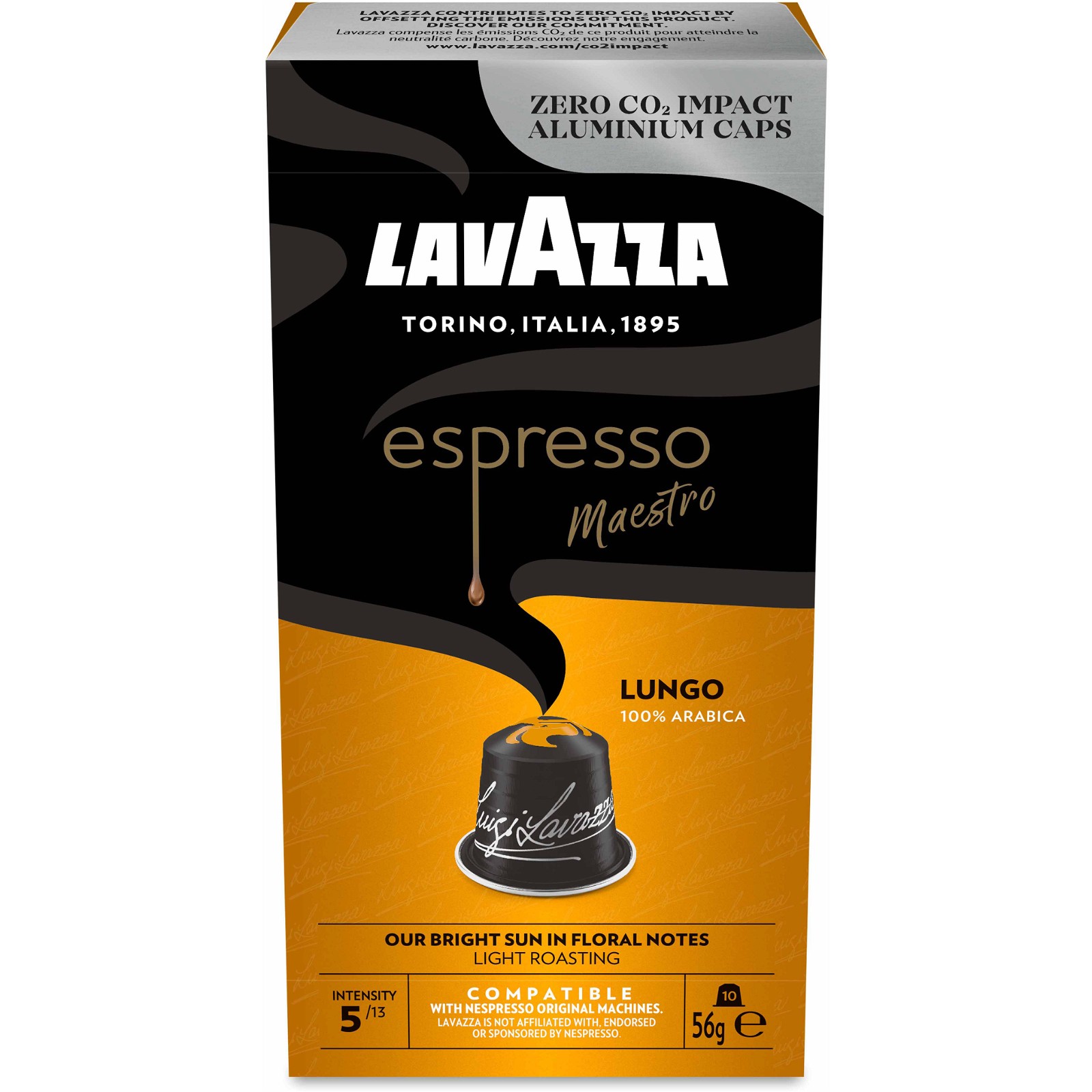 Lavazza Espresso Maestro Lungo kaffekapsler 10stk
