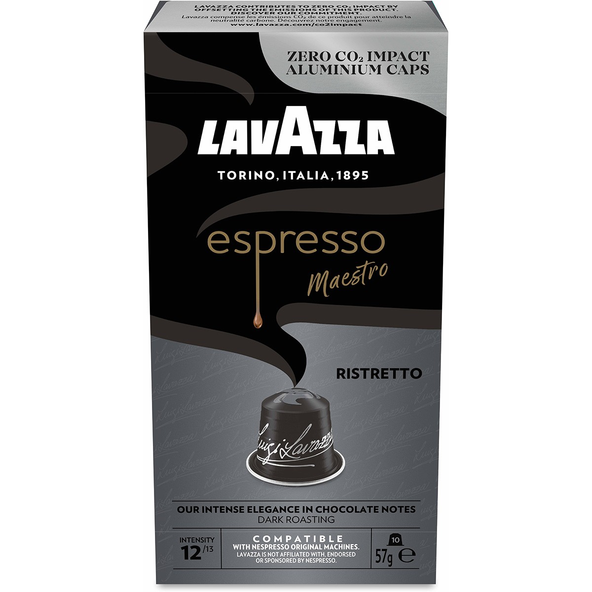 Lavazza Espresso Maestro Ristretto kaffekapsler 10stk