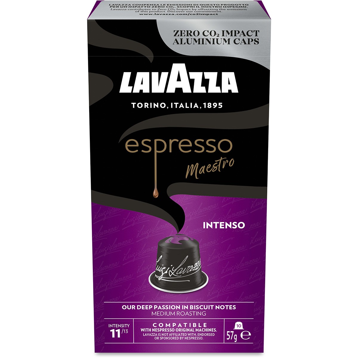 Lavazza Espresso Maestro Intenso kaffekapsler 10stk