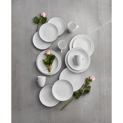 Aida Relief krus m/hank 30cl Ø7cm hvid 4stk