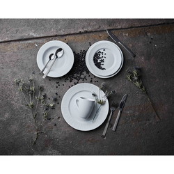 Aida Groovy desserttallerkner Ø19cm porcelæn 12stk